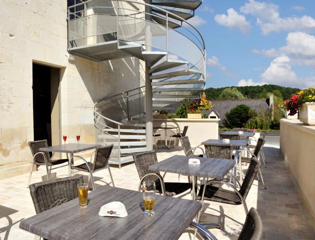 Hotel Auberge De La Bonde Logis Langeais Esterno foto